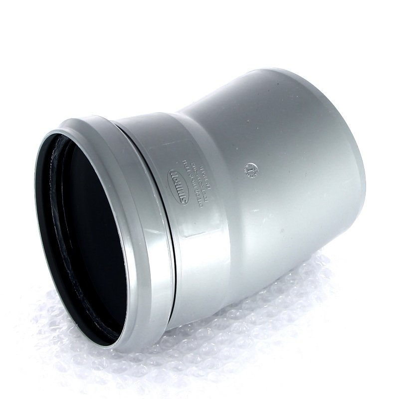 Отвод 15° для вн.канализации d=110 мм SINIKON Стандарт