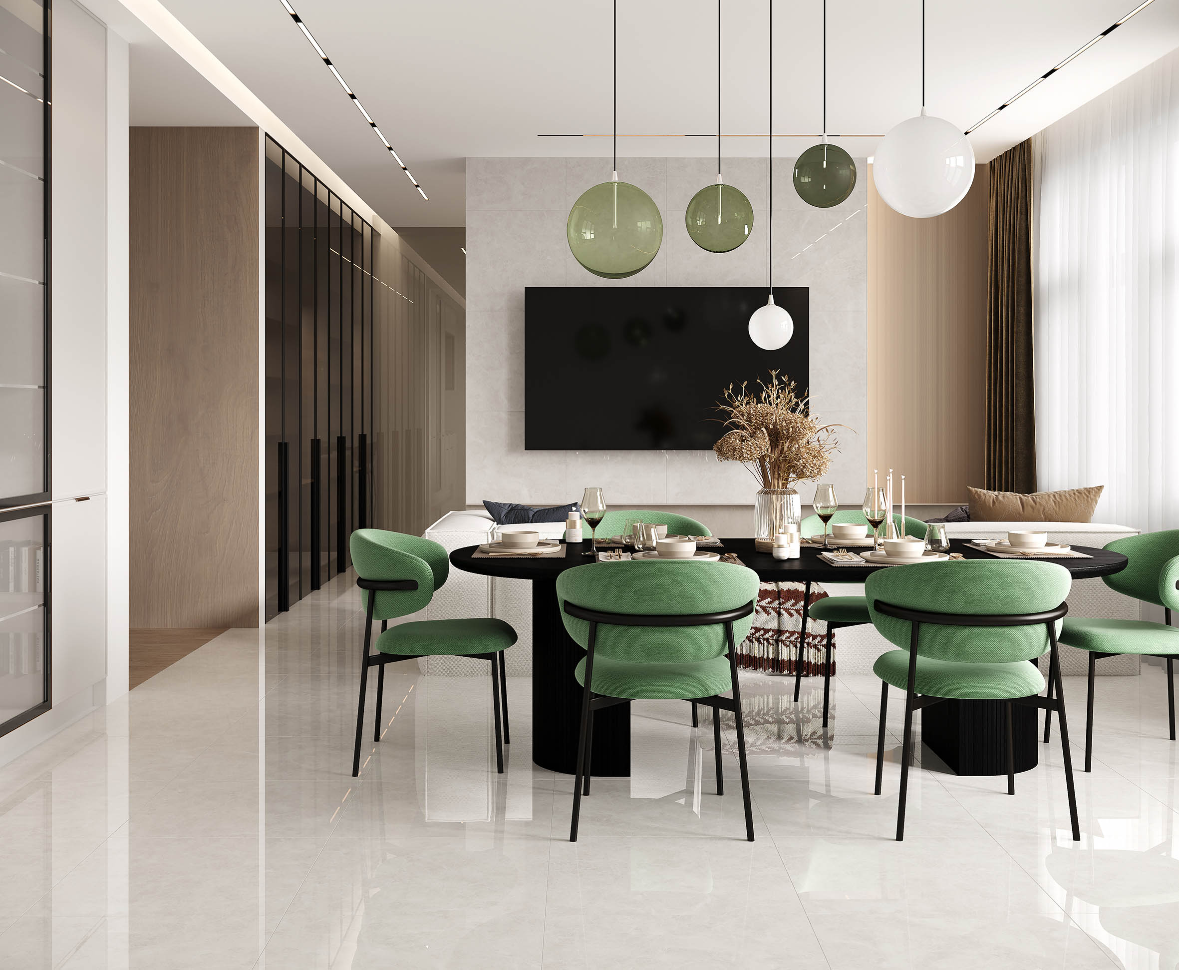 Orlando blanco керамогранит светло-серый полированный 60x60