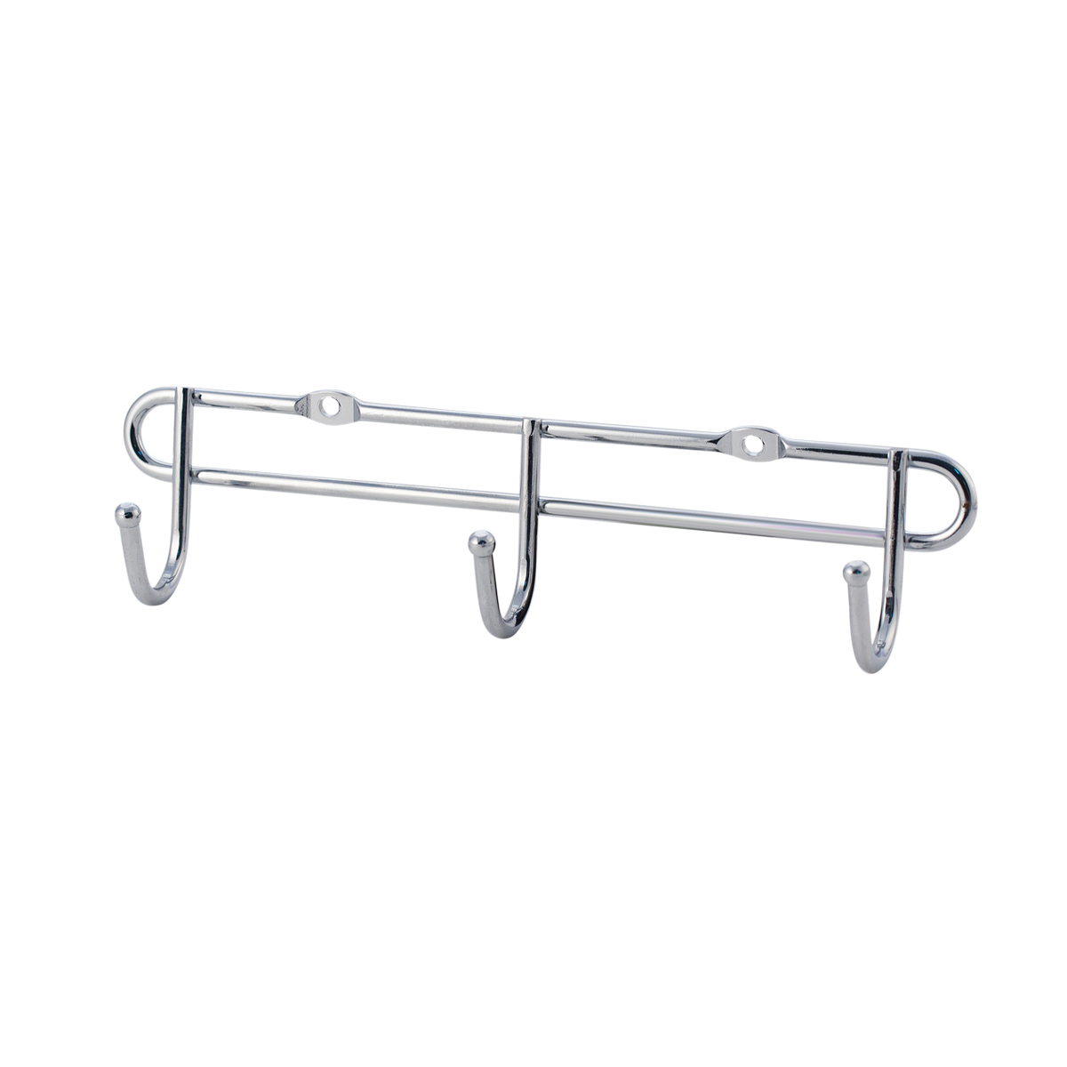 Крючок на планке (3 крючка) 20 см, хром. (1/36) "swensa" swh-2290-03