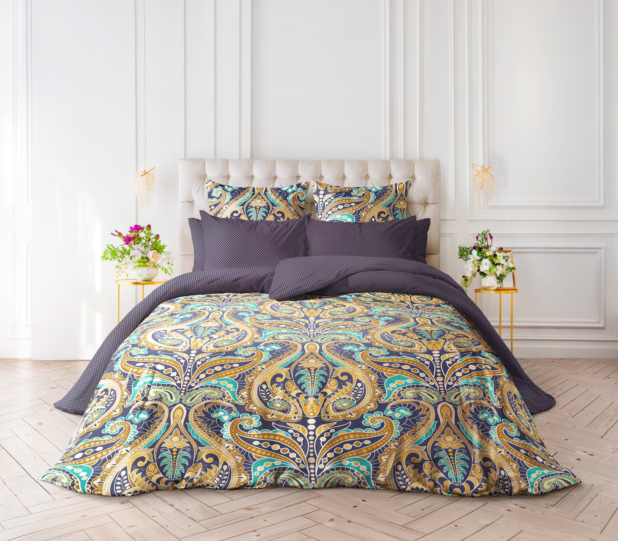 Постельное белье "verossa" deria 1,5.сп. (сатин) (1)