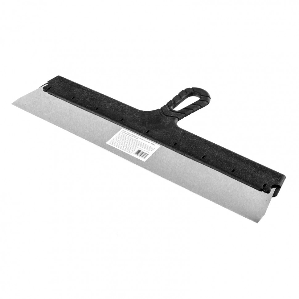 Шпатель фасадный из нержавеющей стали, 450 мм, пластмассовая ручка Sparta (85136)