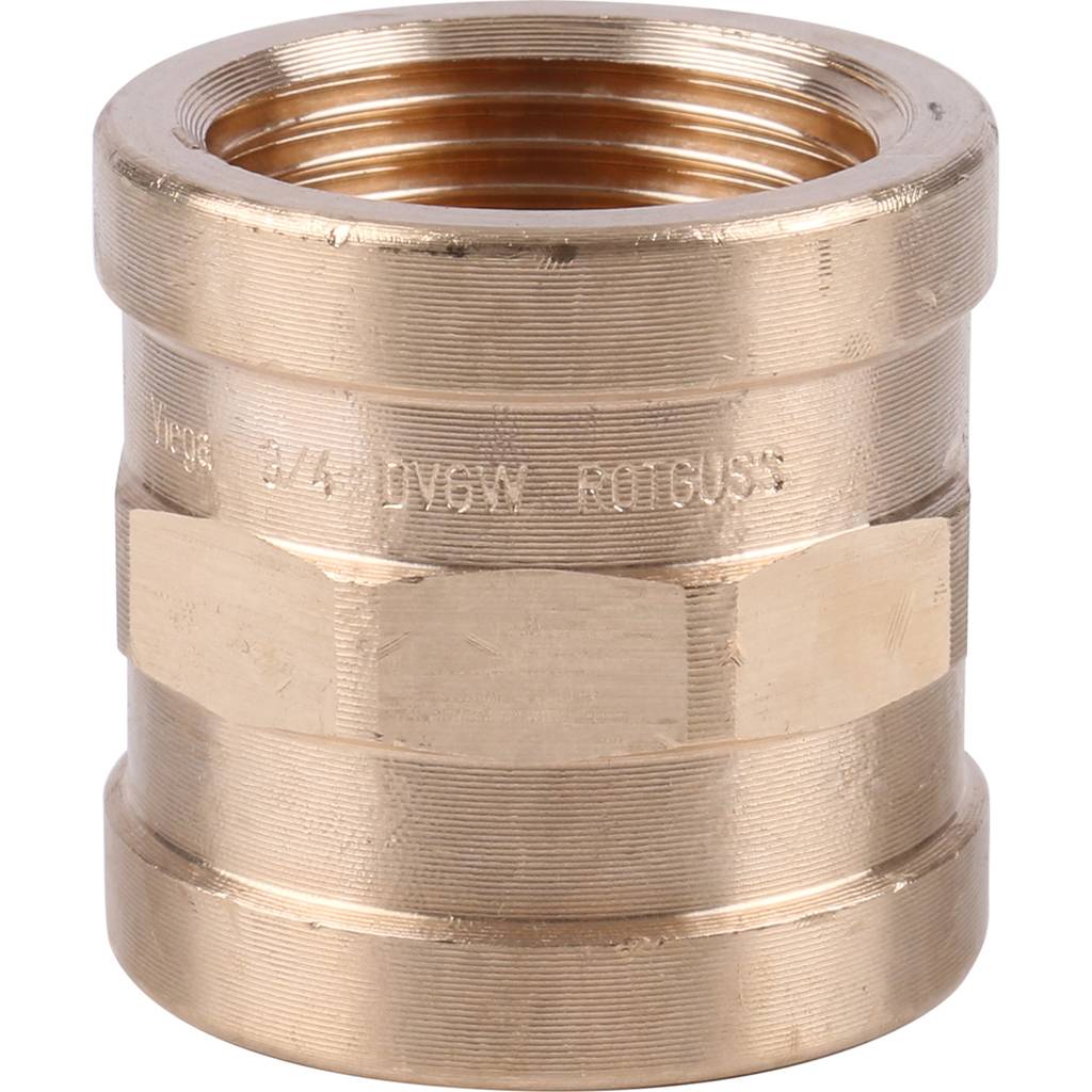 Муфта резьбовая (ВР) 3/4" бронза VIEGA (266554)