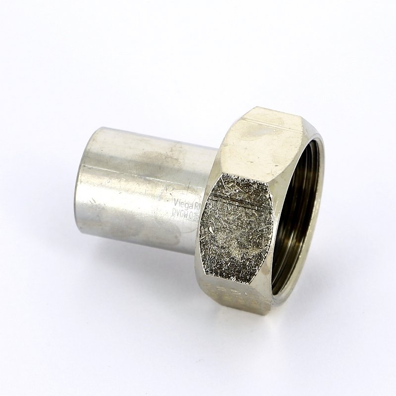 Муфта-вставка пресс-В 22x1" нержавеющая сталь Sanpress Inox VIEGA