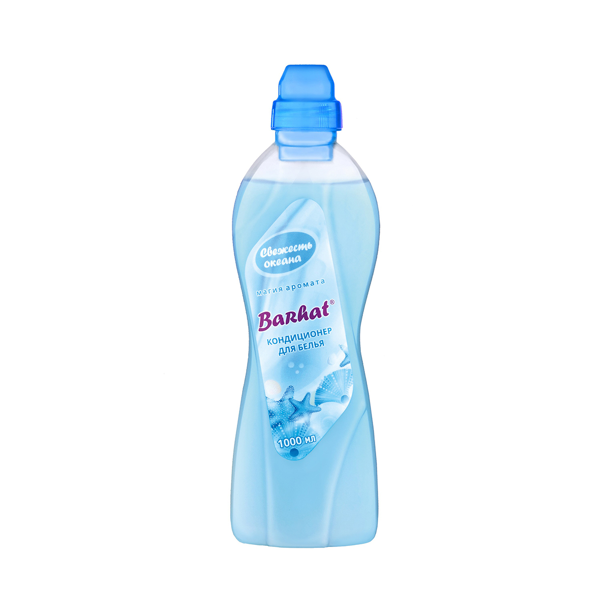 Кондиционер для белья "barhat" (свежесть океана) 1 л (1/12)