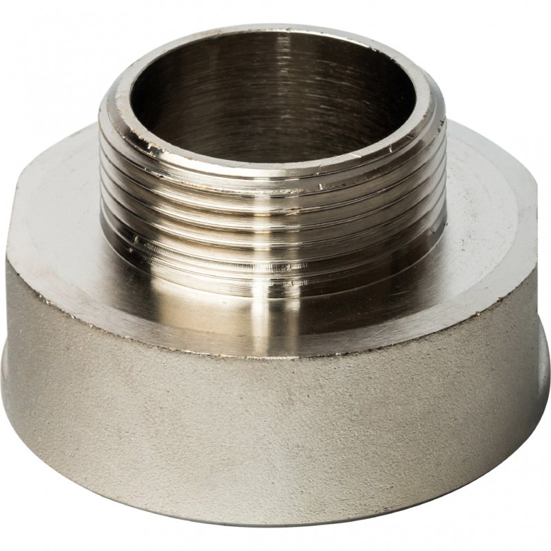 Переходник редукционный ВН 2" x 1"1/4 никель STOUT