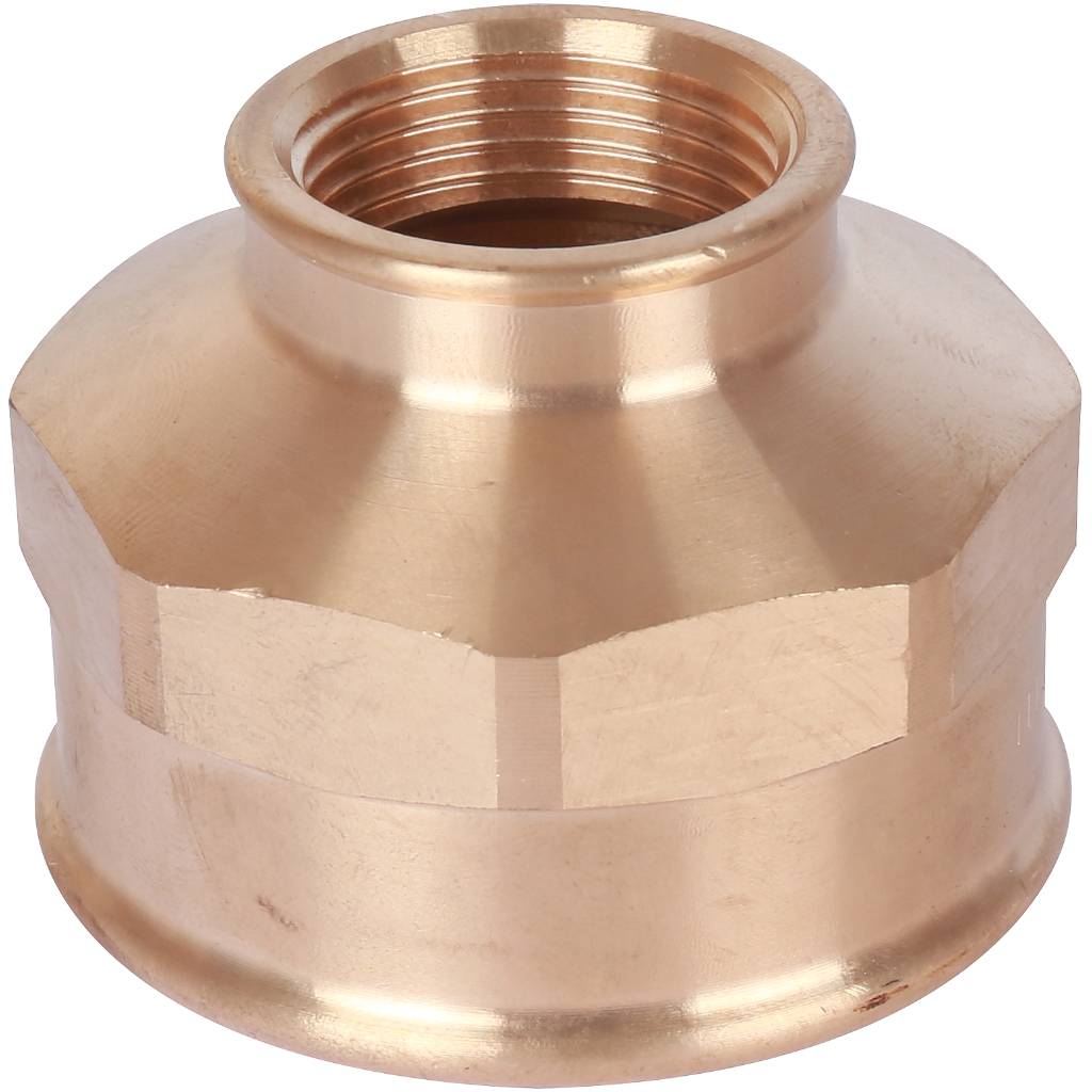 Муфта редукционная 1"1/2 х 3/4" резьбовая (ВР) бронза VIEGA (271879)