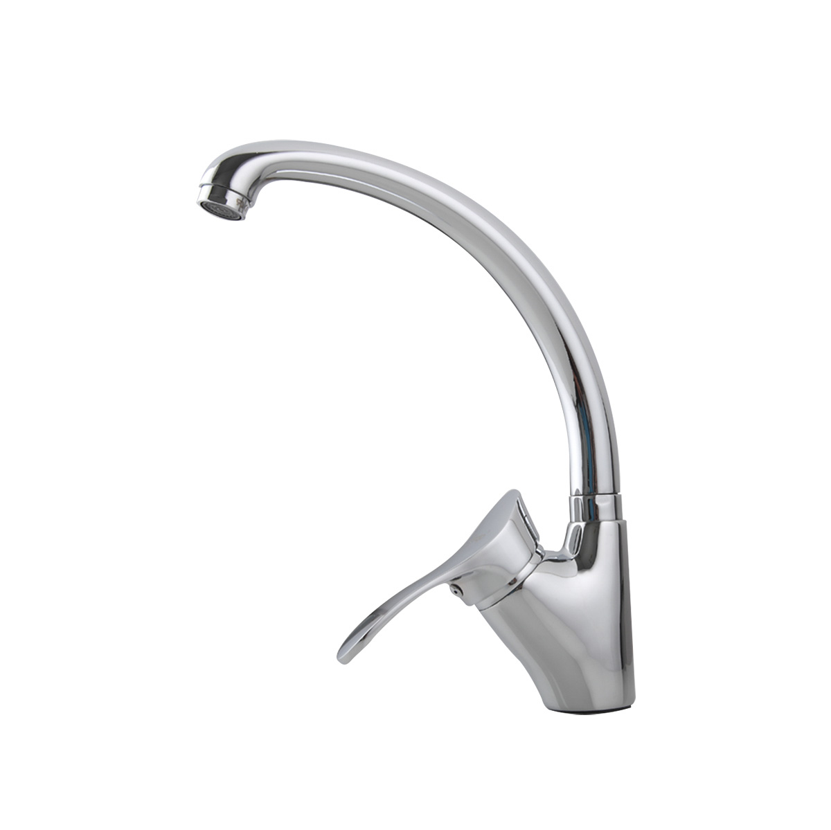 Смеситель для кухни f4101-2 высокий поворотн. излив, хром (1/10) "frap"