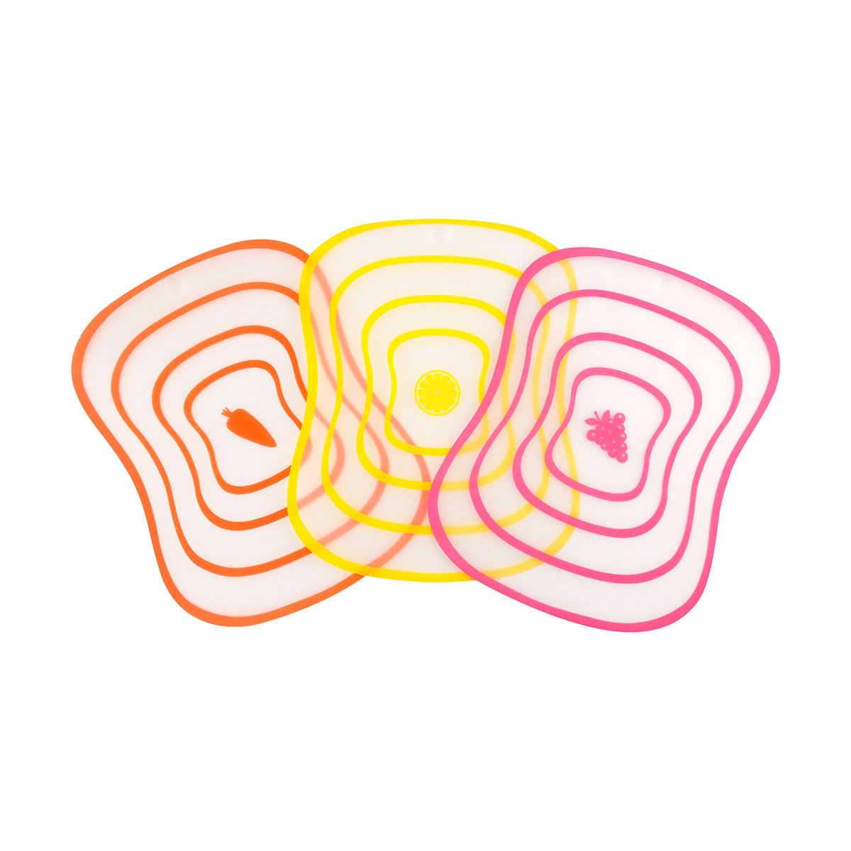 Доски разделочные "divo" 30*40 см (набор 3 шт.) (1/20/60) "mallony"