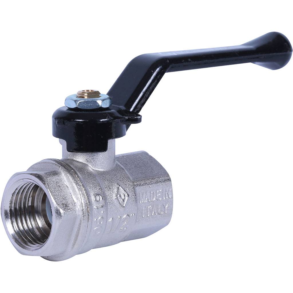 Кран шаровый BUGATTI NEW JERSEY 1/2" ВВ ручка