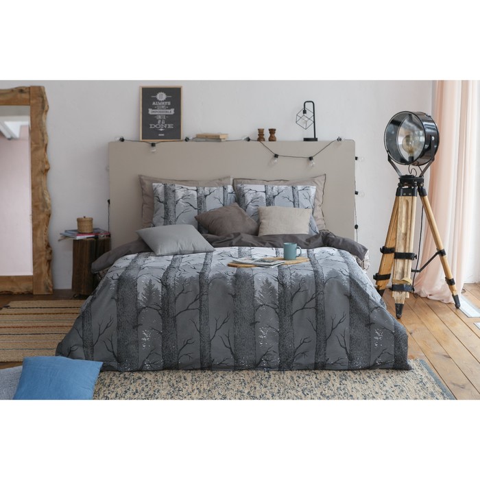 Постельное белье "этель" лес евро (бязь) (1/5) 4154822