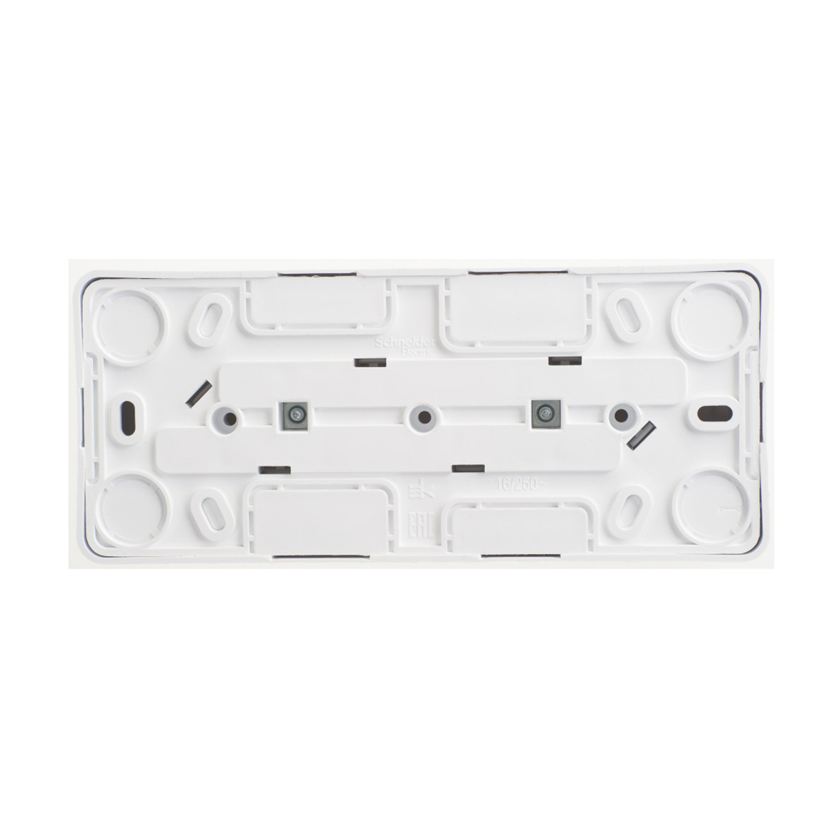 Розетка открыт. уст. "этюд" 3-х местн. 16а, бeлый (1/11/88) "schneider"