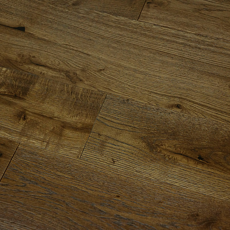 CHALLE 2-х слойная (шип-паз) Дуб Ротшильд (Oak Rothschild) Кантри Лак 400-1500 x 160 x 15 / 1.92м2
