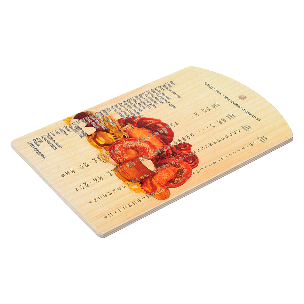 Доска разделочная дерев. 29*18,5 см "выпечка" (1/20) "marmiton" 17040