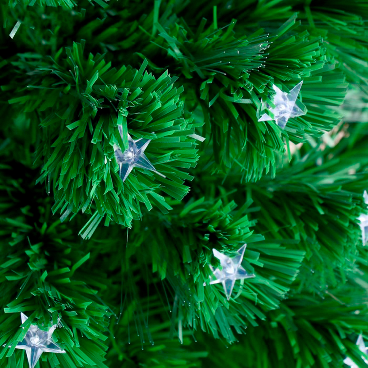 Ель декор. фиброоптич. t797v12-120  120 см, 125 веток (зеленая) "зимнее волшебство" 1108625