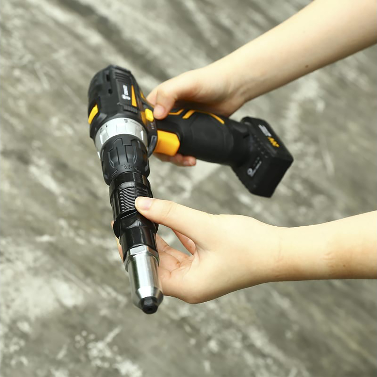 Насадка-заклепочник для шуруповерта dh17 (1) "deko" 065-0890