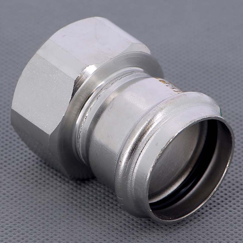 Муфта пресс-В 35х1"1/4 нержавеющая сталь Sanpress Inox VIEGA