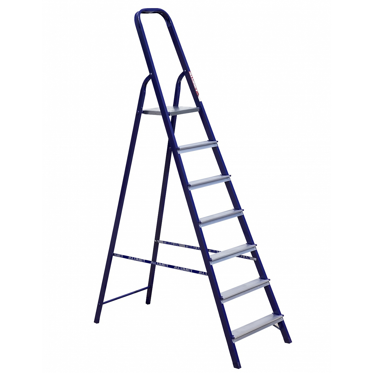 Стремянка стальная  7 ступеней (1) "алюмет"