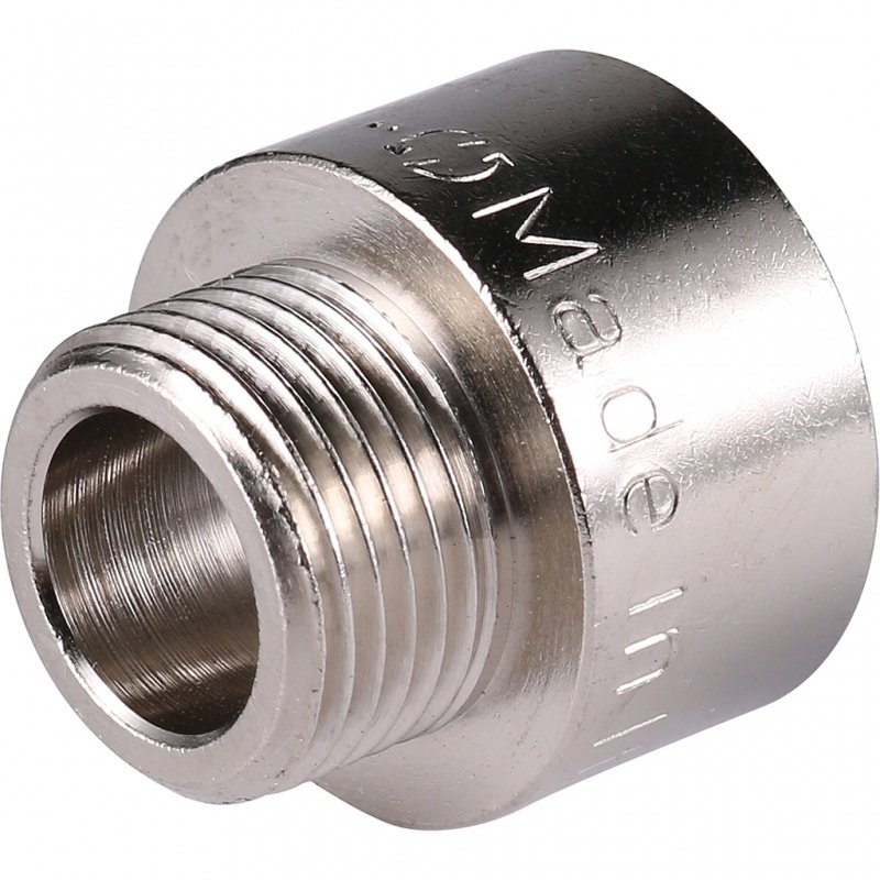 Переходник редукционный ВН 1/2" x 3/8" никель STOUT