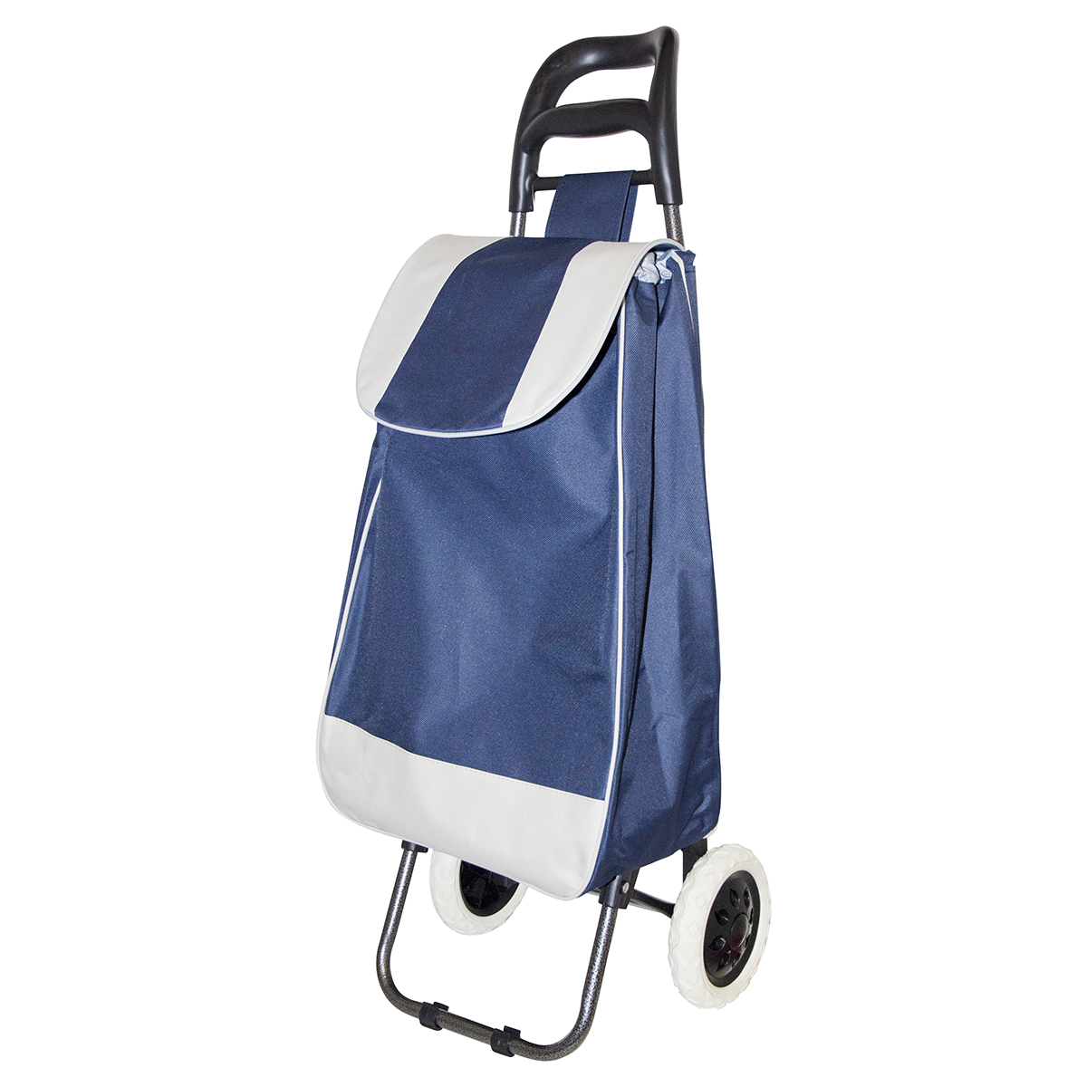 Сумка-тележка хозяйств.  a204 (синяя) 30 кг (1/10) "рыжий кот"