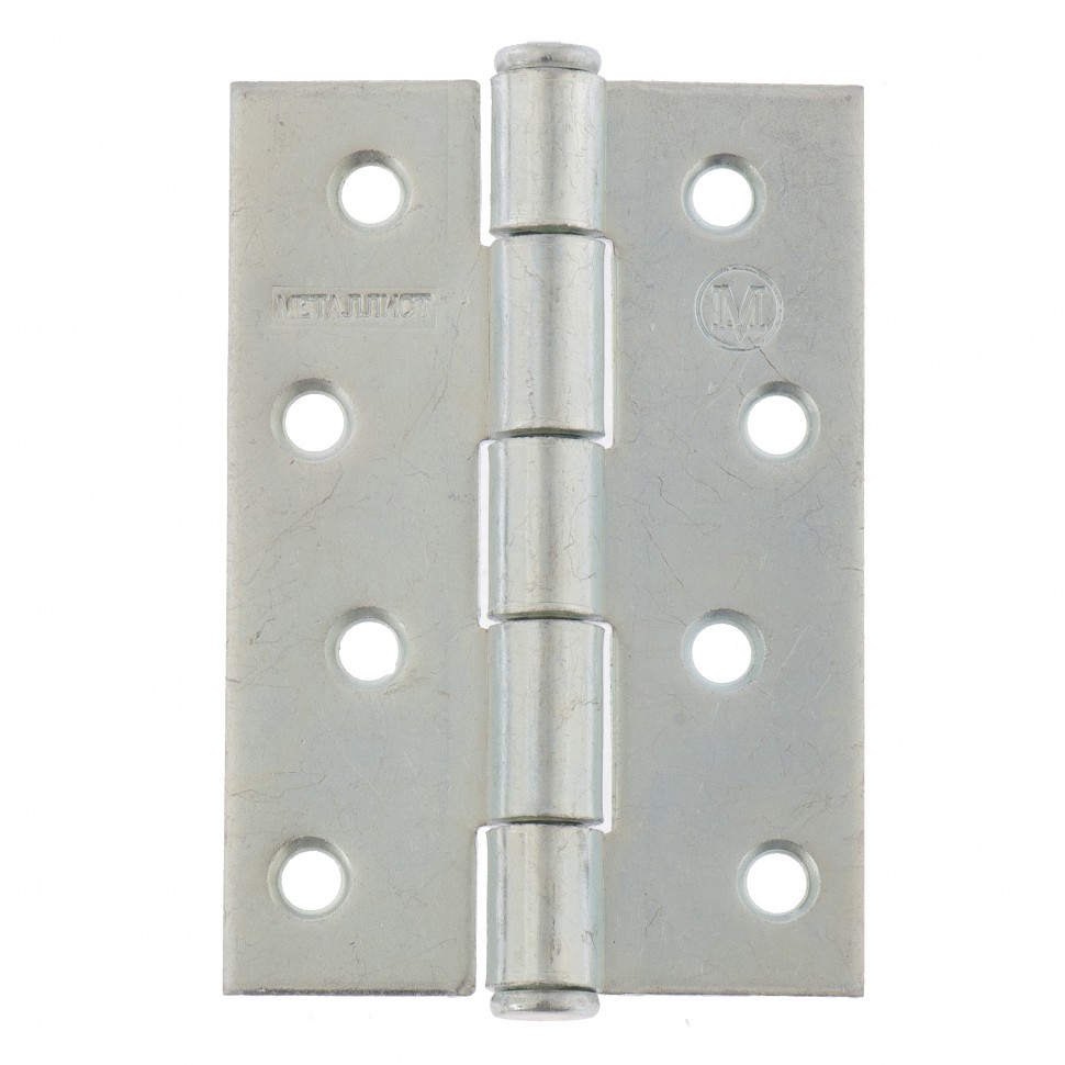 Петля накладная ПН5-100, цинк, 4 шт, (Металлист) (91562)
