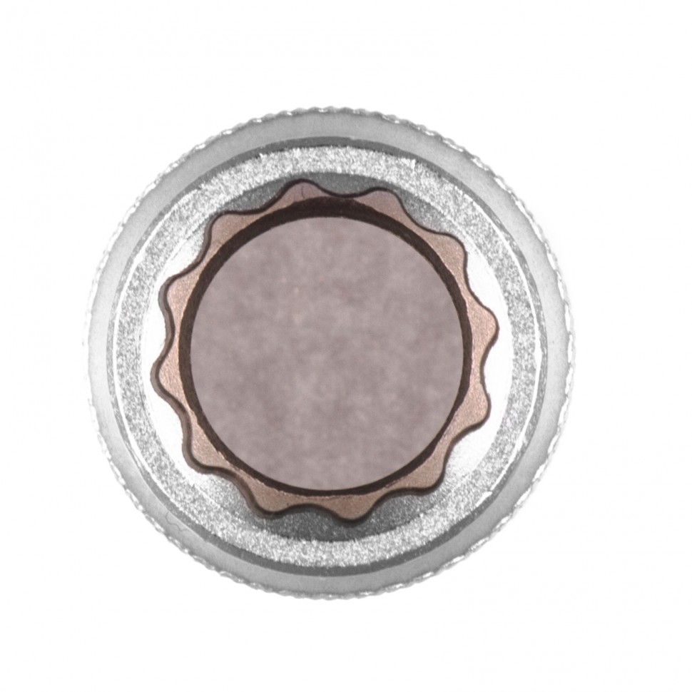 Головка торцевая, 12 мм, двенадцатигранная, CrV, под квадрат 1/2, хромированная Stels (13655)