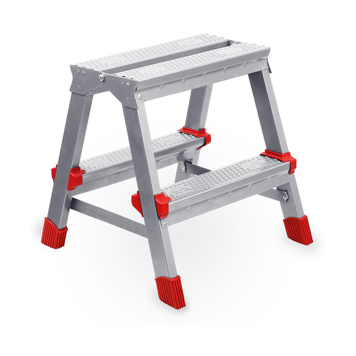 Стремянка двухсторонняя "haushalt" нндс2  2 ступени (1) "ника"