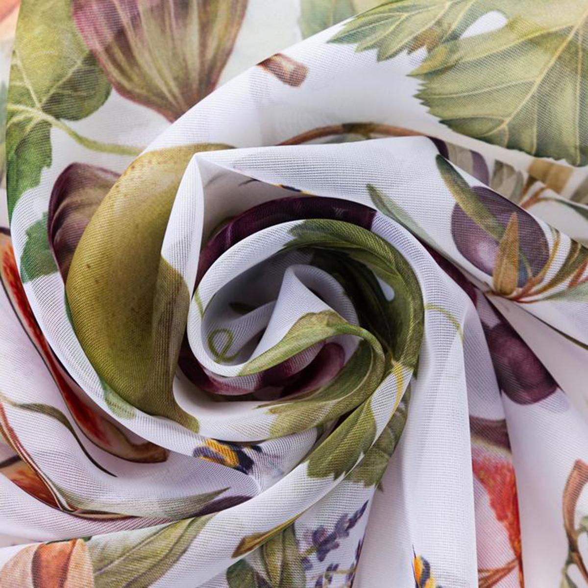 Тюль "фруктовый сад" 145*180 см компл. 2 шт. (1) "этель" 5513577