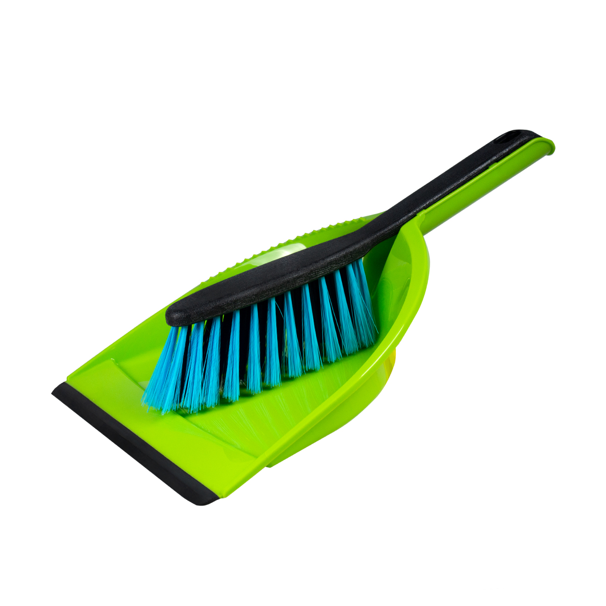 Комплект для уборки "клип центи azur" (щетка-сметка + совок с резинкой) (1/24) "york"