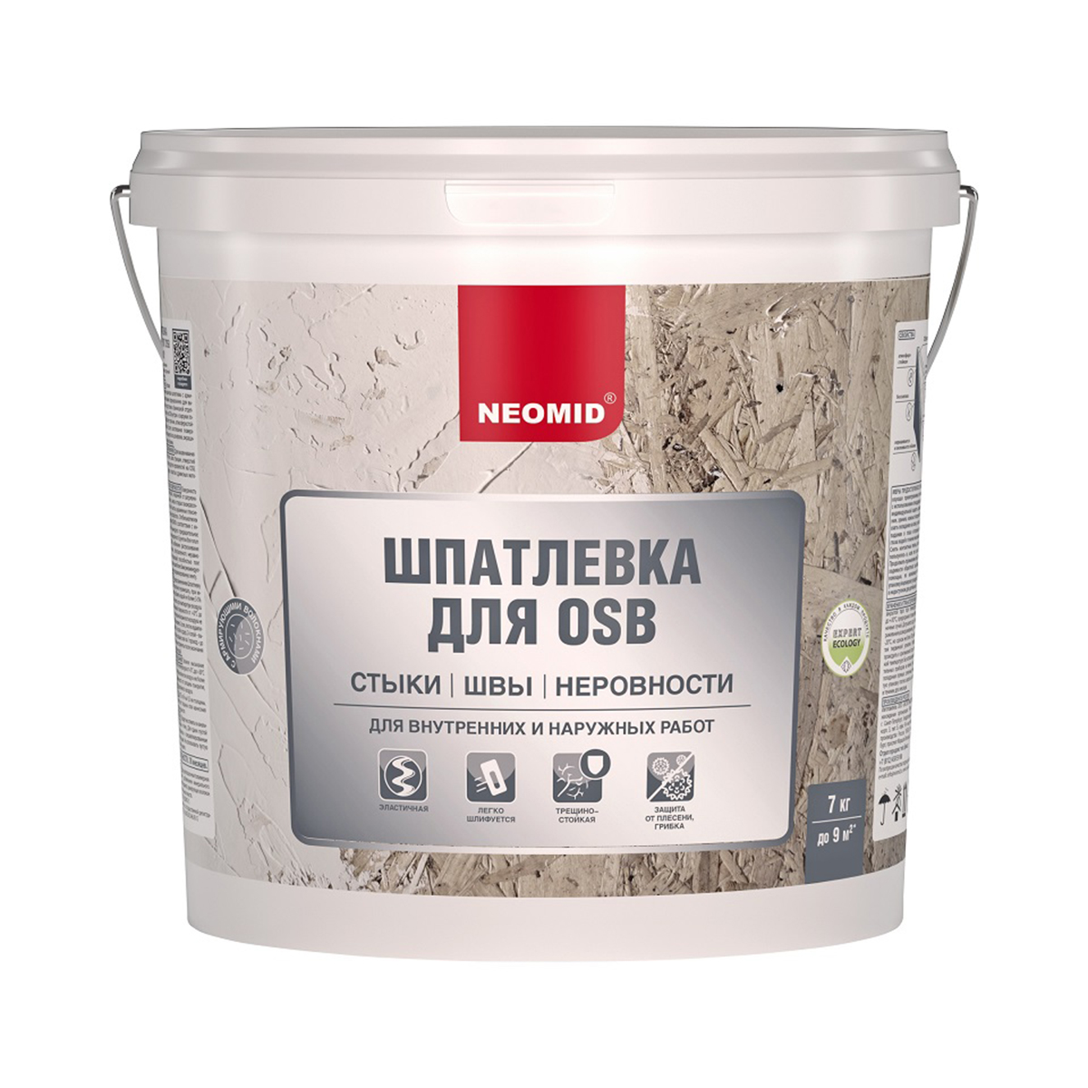 Шпатлевка для плит osb 7 кг (1) "neomid"