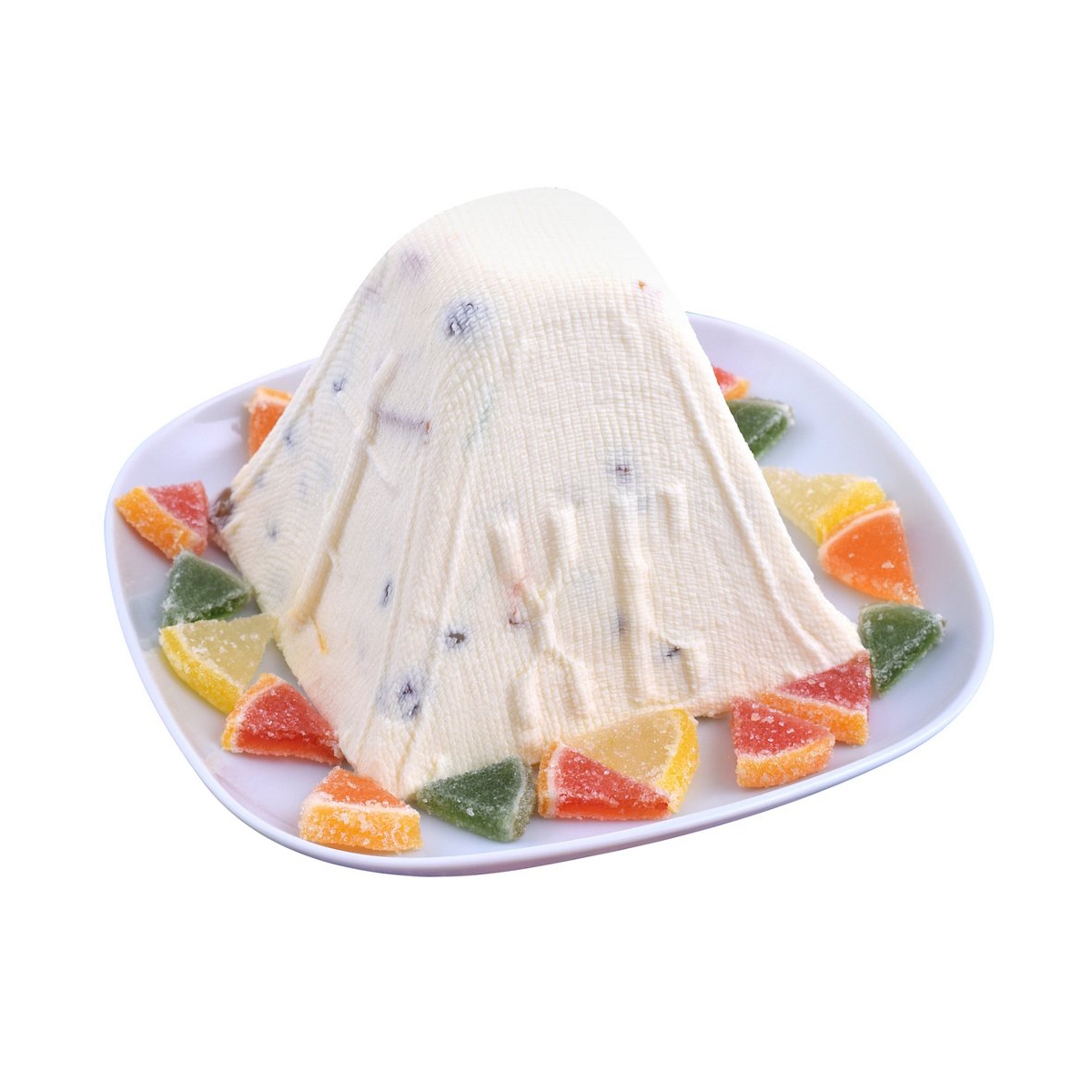 Форма для пасхи "пасочница" 12*12*11 см (1/10/50) "мультидом" мп76-54