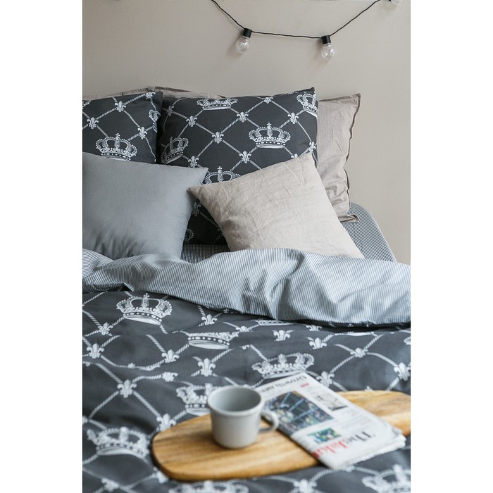 Постельное белье "этель" crown 1,5 сп. (бязь) (1/6) 4150392