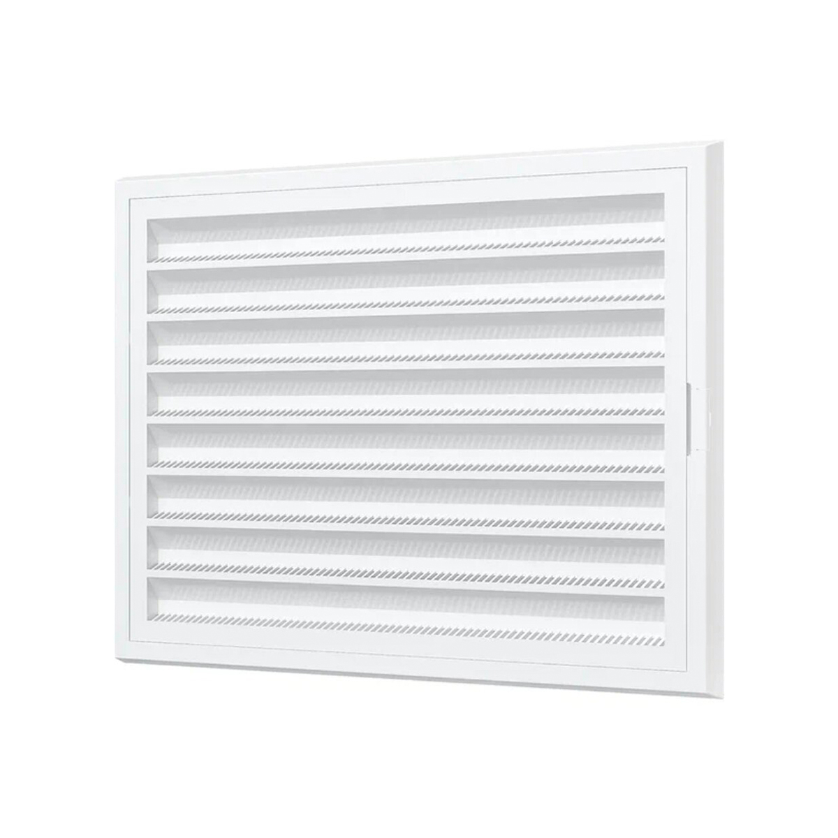 Решетка вентиляц. разъемная с сеткой 200 х 150 мм пласт. (1/60) "эра" 2015rzn