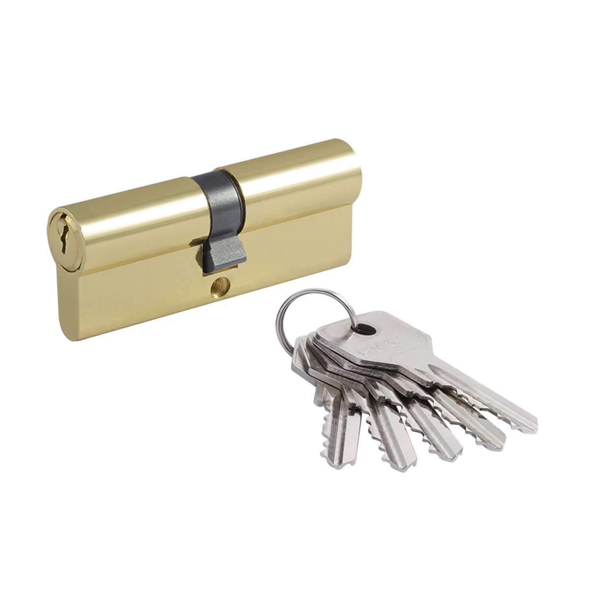 Цилиндров. механизм есо-std z л-80 (40-40) (ключ/ключ) золото (1/10/80) "нора-м"