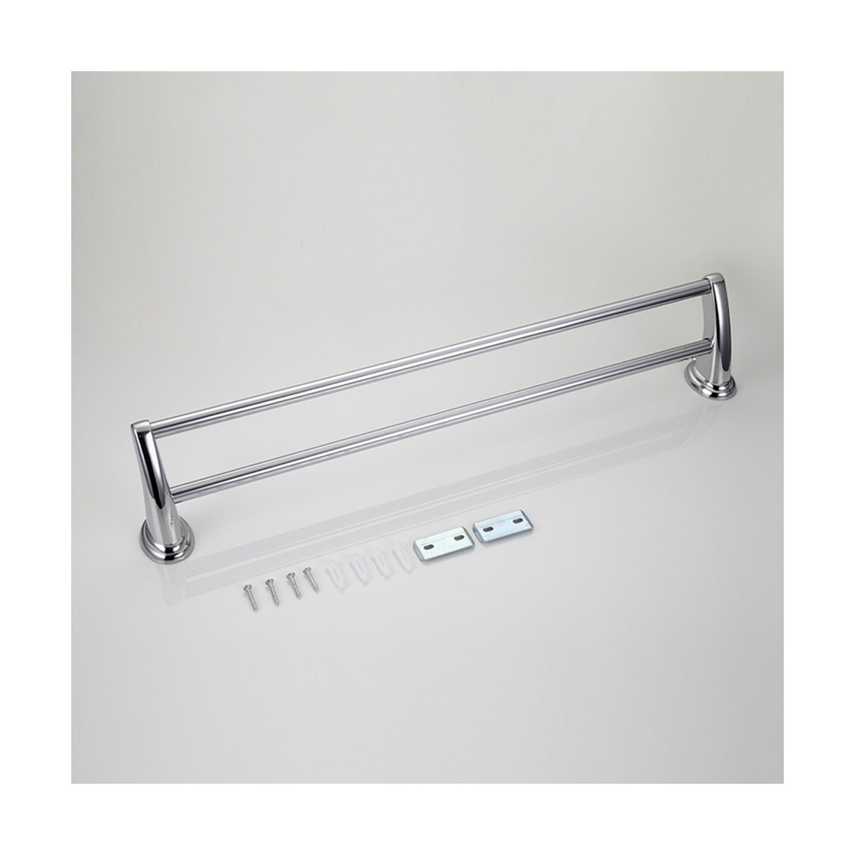 Полотенцедержатель двойной f1509, хром (1/10/30) "frap"