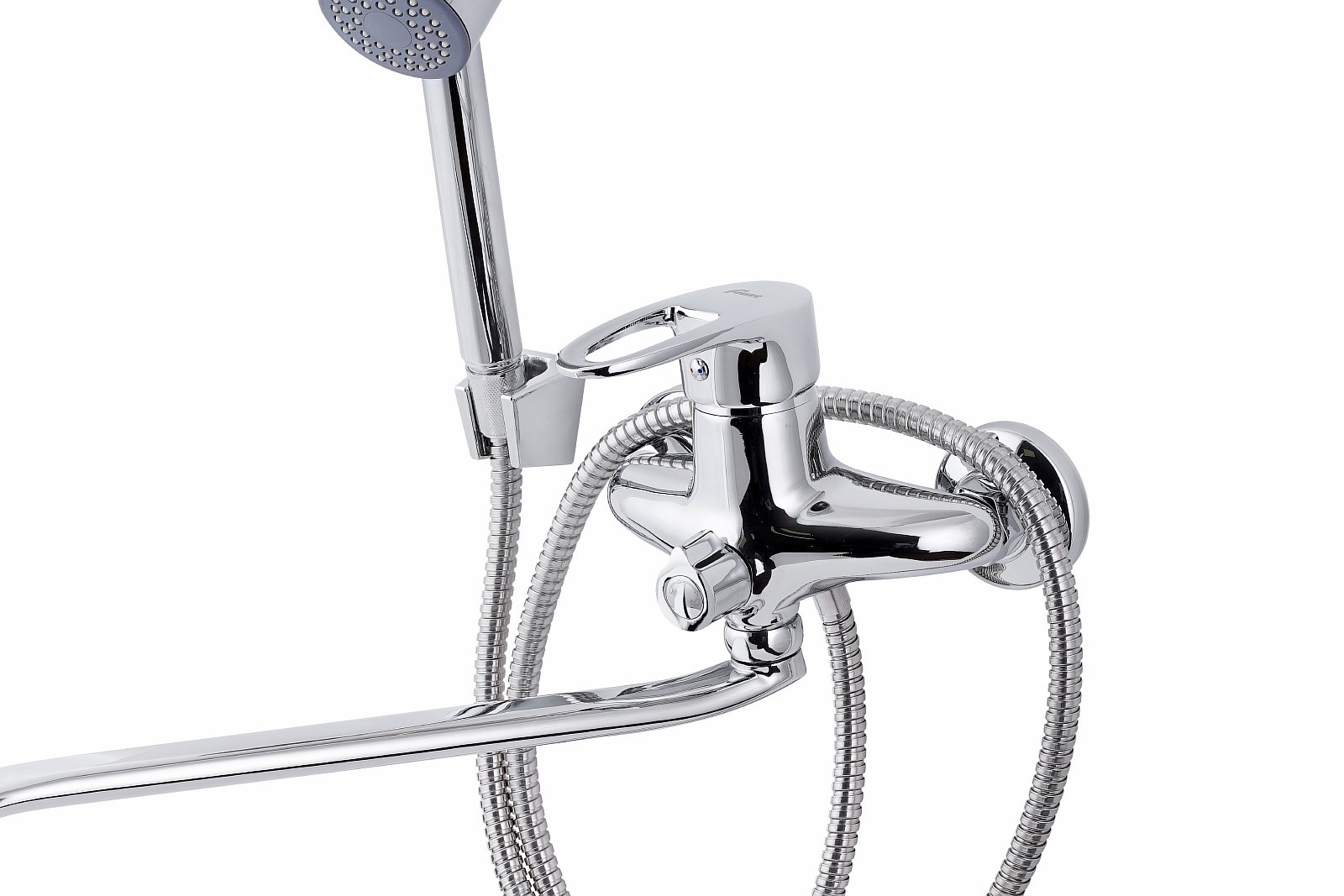 Смеситель для ванн fzs-888-b126 длинный излив (1/10) "fauzt"