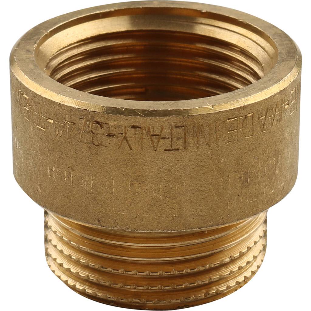 Удлинитель резьбовой 3/4" x 10 мм НР-ВР латунь TIEMME