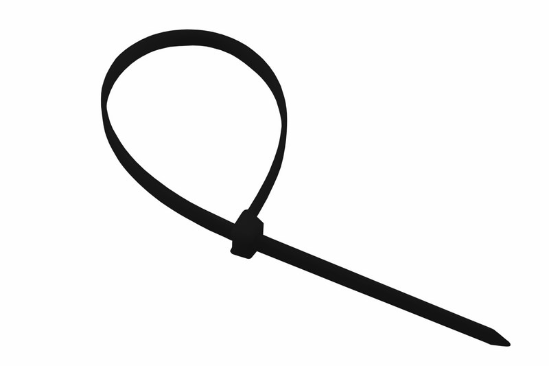 Хомуты нейлон 9,0 х 1020 мм (набор 100 шт.), черные (1/10) "rexant" 07-1021