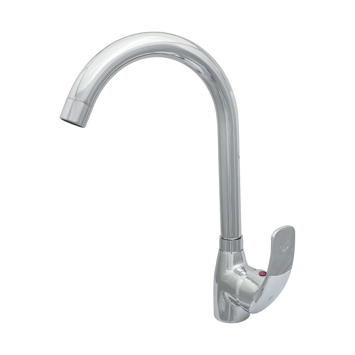 Смеситель для кухни "престиж" цс-см 27/22г d40 м42 220 мм поворотн. излив (1/10)