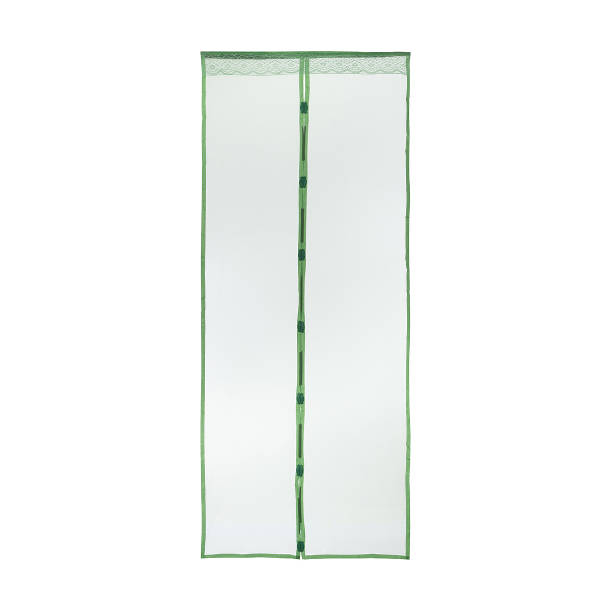 Сетка москитная 2,2*0,9 м (зеленая, дизайн птички, на магнитах) (1/10/60) "рыжий кот"