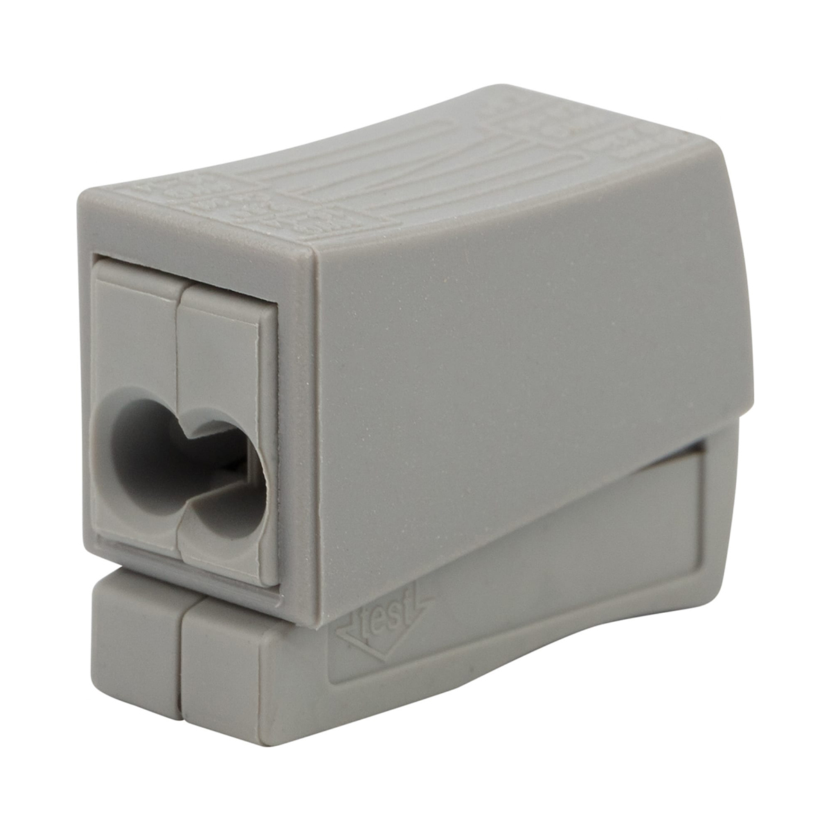 Клеммы строительно-монтажные смк 224-112 упак. 5 шт. (белые) (1/10) "rexant" 07-2411-5