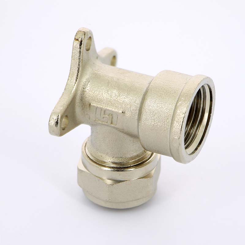 Водорозетка обжимная ВР 16 х 1/2" UNI-FITT для металлопластиковых труб
