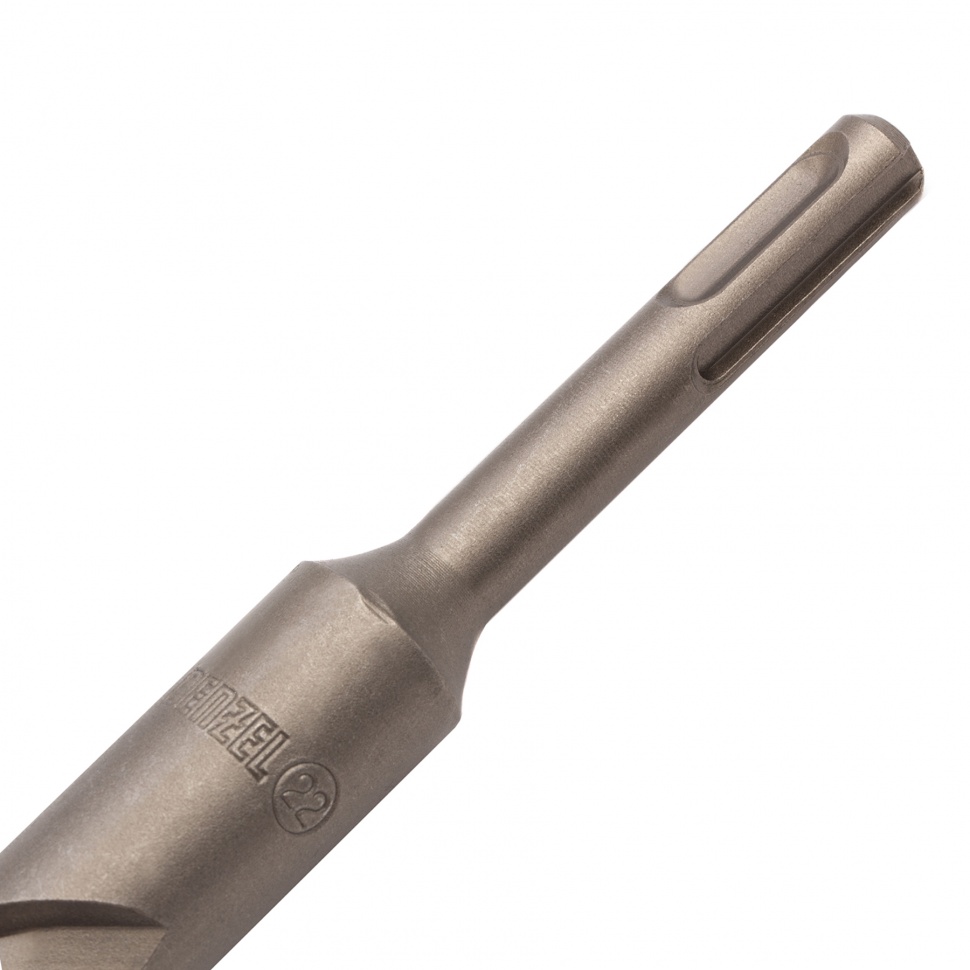 Бур по бетону, двойная спираль, три пылеотводящие кромки, 22 x 600 мм DENZEL (705055)