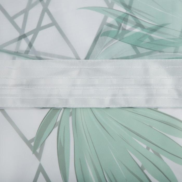 Тюль "tropics" 145*260 см компл. 2 шт. (1/25) "этель" 5525185