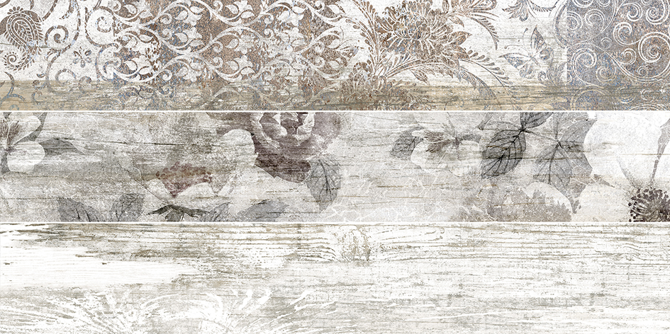 Next плитка настенная серый узор 25x50