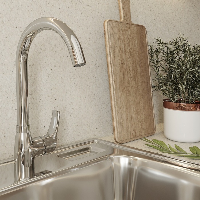 Смеситель для кухни  meal (1/12) "milardo" m07sb0jm05