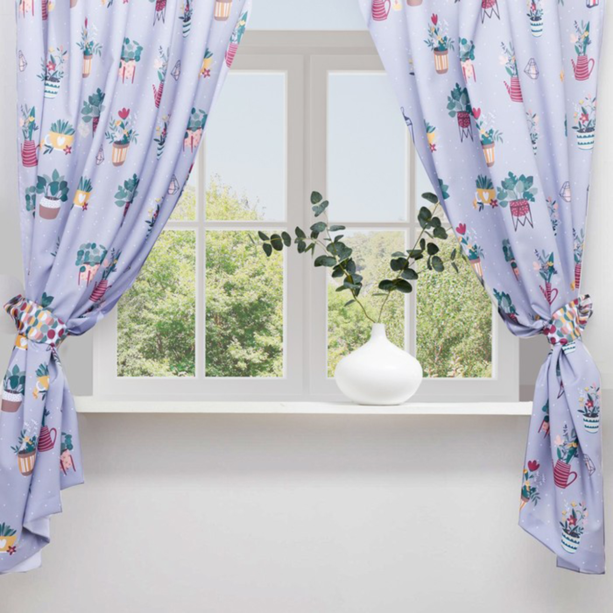 Шторы для кухни "hygge" 145*180 см компл. 2 шт. с подхватами (1) "этель" 5513587