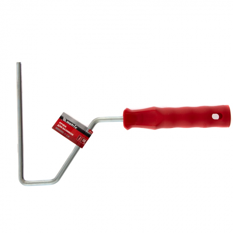 Ручка для валиков 180 мм, D ручки 8 мм, оцинкованная Matrix (81220)