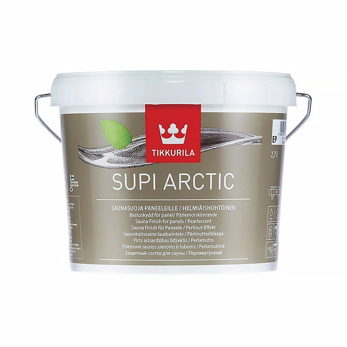 Супи арктик  2,7 л  (1)  защитный перламутр. состав для саун "тиккурила"