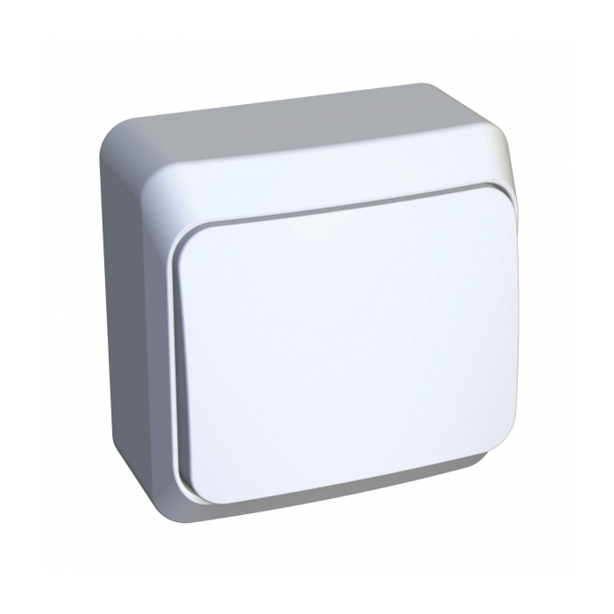 Выключатель открыт. уст. "этюд" 1 кл. с самовозвратом 10а, белый (1/25/200) "schneider"