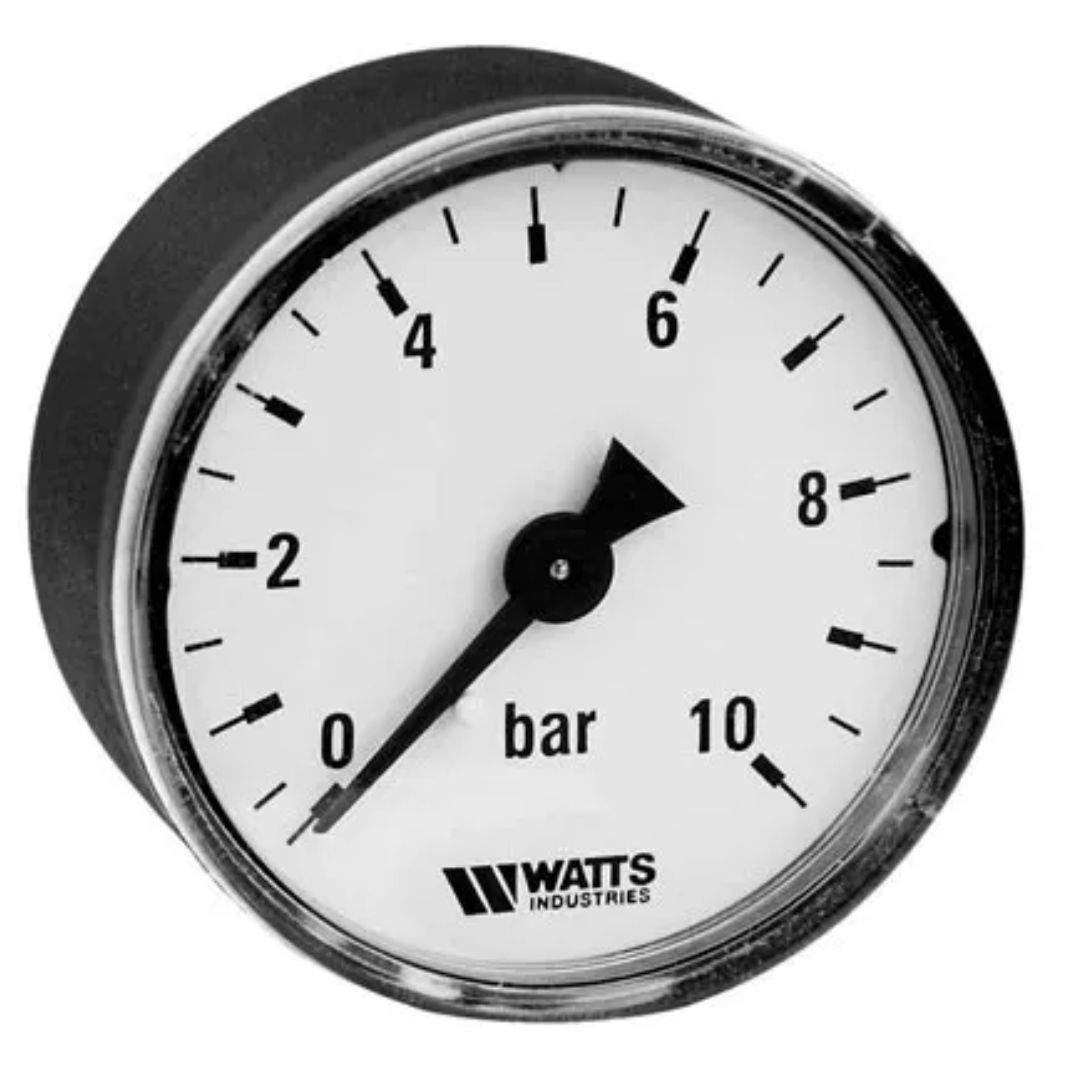 Манометр аксиальный F+R100 80 мм 1/4" 10 бар WATTS